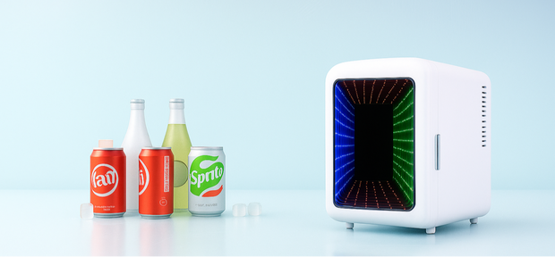 <h3><span style="text-decoration:underline"><strong>Fridge with gaming light</strong></span></h3>