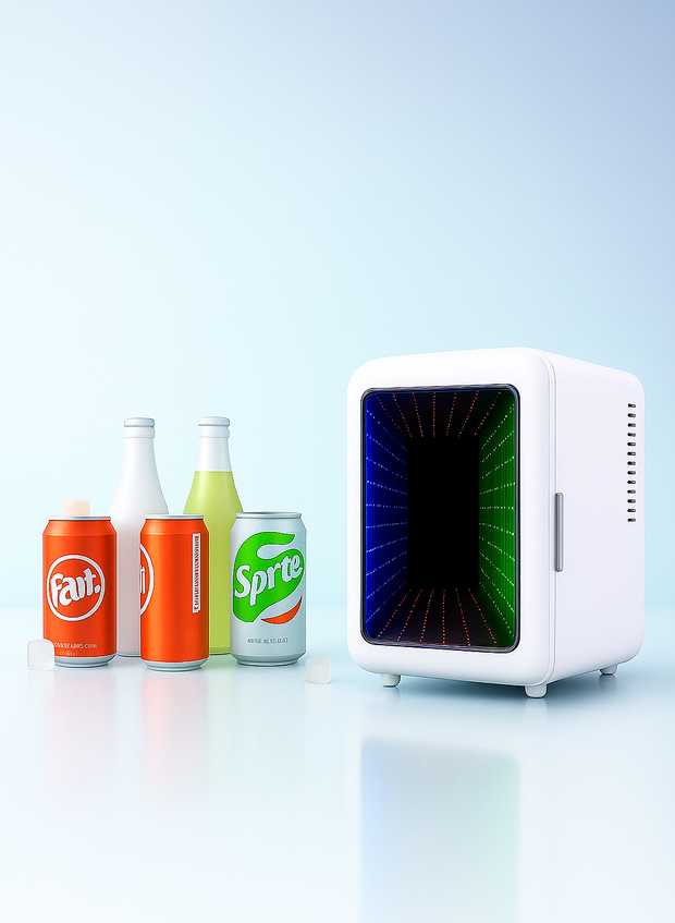 <h3><span style="text-decoration:underline"><strong>Fridge with gaming light</strong></span></h3>